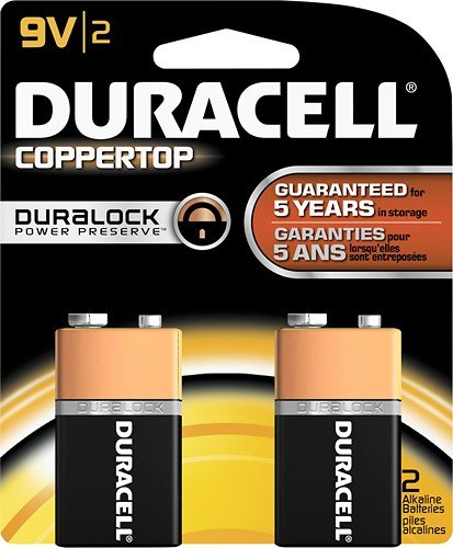  Duracell - 9V Batteries (2-Pack)