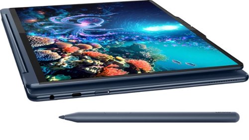 Lenovo Yoga 9i 2-in-1 Aura Edition - Copilot+ PC - 14 3K 120Hz OLED Touchscreen Laptop - Intel Core Ultra 7 258V - 32GB - 1TB - Cosmic Blue SHOP ONLINE