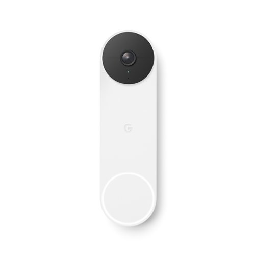 Google Nest Wi-Fi Video Doorbell - Battery Operated - Snow INTERNATIONAL SHIPPING