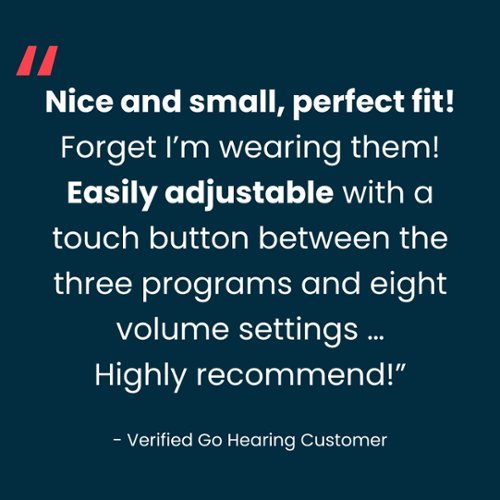 Go Hearing Go Prime OTC Hearing Aids - Beige WORLDWIDE DELIVERY