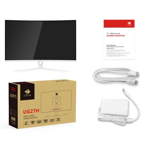 Z Z Edge 27 inch 1080P Full HD 1920 x 1080 300Hz 1ms Curved Gaming