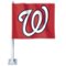 WinCraft - Washington Nationals Double-Sided Car Flag - Multicolor-Front_Standard