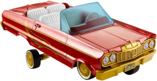 WWE Lucha Low Rider Vehicle with Rey Mysterio Action Figure - Red BUY IN EUROPE