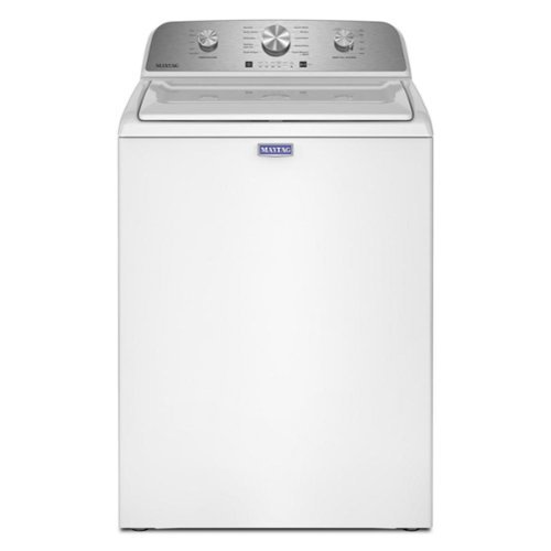 Maytag - 4.3 Cu. Ft. Top Load Impeller Washer with Quick Wash Cycle - White-Front_Standard 