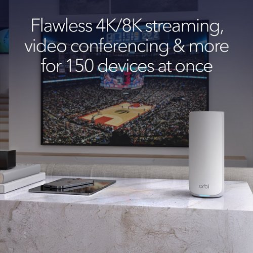 NETGEAR Orbi 870 Series BE21000 Tri-Band Mesh Wi-Fi 7 System (3-pack) - White WHERE TO BUY