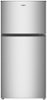 Whirlpool - 30 in. Wide 19 cu. ft. Wide Top Freezer Refrigerator with Total Coverage Cooling - Fingerprint-Resistant Stainless Finish-Front_Standard