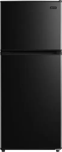 Front. Frigidaire - 12 Cu. Ft. Garage Ready Top Freezer - Black.