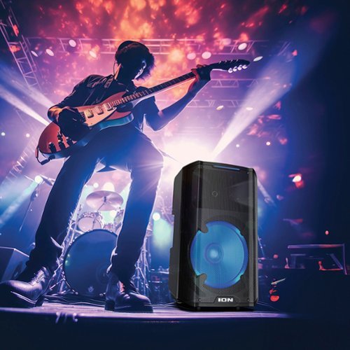 ION Audio Trouper 300 - Battery-Powered Portable Speaker System with Multi-Channel Mixer and Lights - Black HOW TO BUY