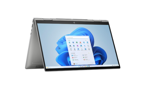 HP - Envy x360 Laptop 15-fe1082wm (9R1K0UA) - Windows 11 Home, Intel® Core™ Ultra 7 processor, 16 GB LPDDR5, 512 GB - Silver-Front_Standard 
