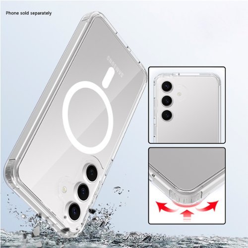 SaharaCase Venture Series Wallet Case for Samsung Galaxy S25 - Crystal Clear BUY IN MIDDLE EAST