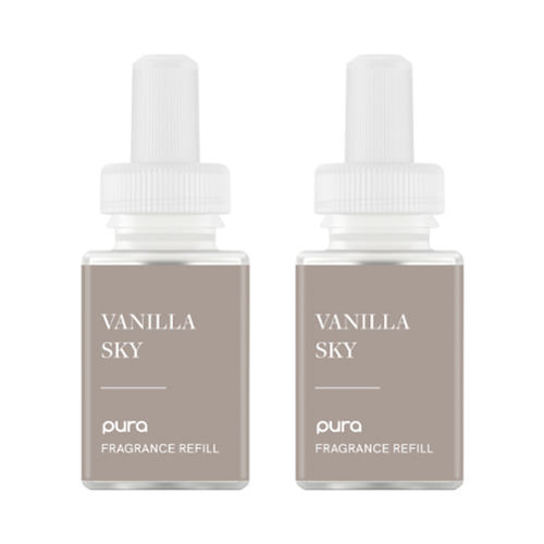 Pura - Vanilla Sky Smart Vial Dual Refill - Tan-Front_Standard 