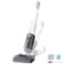 Roborock - F25 RT Cordless Wet Dry Vacuum Cleaner, 20000Pa Suction, Self-Cleaning and Drying, 180° FlatReach, Anti-Tangling Roller - White-Front_Standard