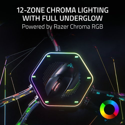 Razer Basilisk V3 Pro 35K Optical Laser Gaming Mouse with HyperScroll Tilt Wheel - Wireless - Phantom Green GLOBAL SHIPPING