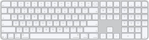 Magic Keyboard with Touch ID and Numeric Keypad for Mac models with Apple silicon (USB–C) (2026) - White Keys