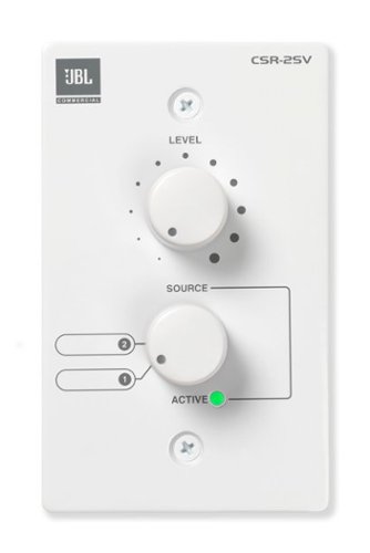 JBL - CSR-2SV Wall Control - WHITE