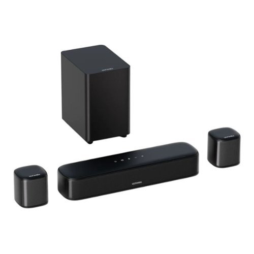 Ultimea - Aura A30 5.1 Channel Soundbar with Smart App Controls - Black-Front_Standard 