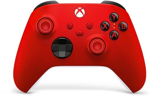 Microsoft - XBox Series S/X Wireless Controller works with XBox - Pulse Red-Front_Standard 