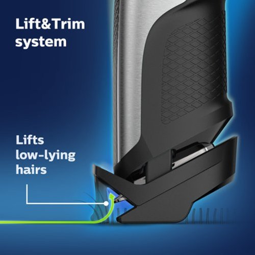 Philips Norelco Beard Trimmer and Hair Clipper Series 5000 - Black And Silver BUY IN EUROPE