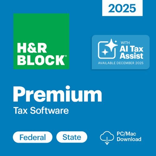 H&R Block - Tax Software Premium 2025 - Windows, Mac OS