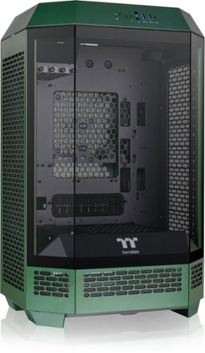 Thermaltake - The Tower 300 Micro ATX PC Case - Racing Green