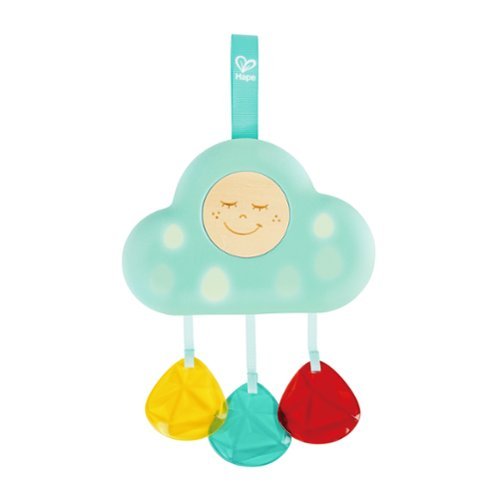 Hape Musical Cloud Crib Mobile Toy W/ Lights & Relaxing Songs, Newborn Baby