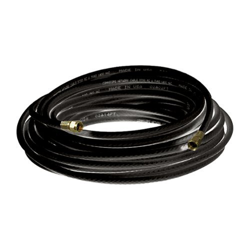 RCA - RG6 Coaxial Cable 100 Ft with F-Connectors - Black-Front_Standard 
