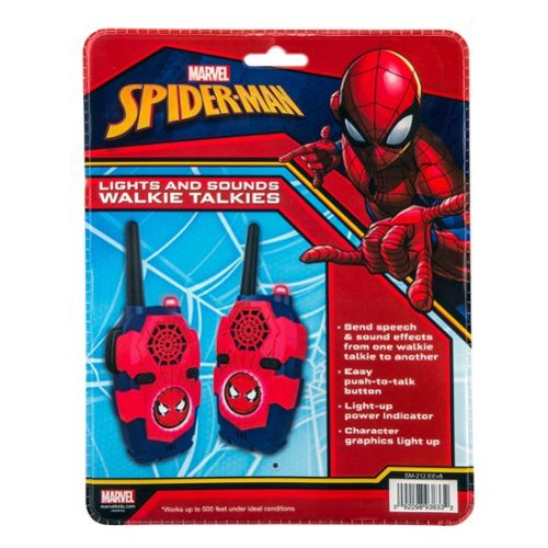 eKids Spider-Man Walkie Talkies GLOBAL SHIPPING
