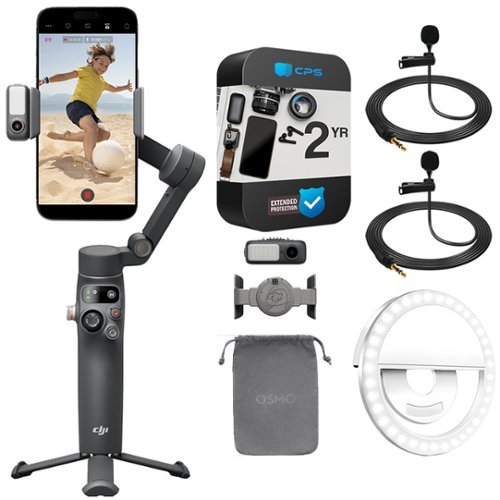 DJI Osmo Mobile 7P Gimbal Stabilizer for Smartphone with 2 Year
