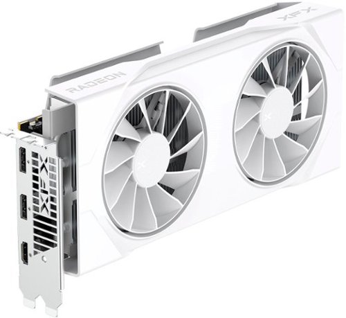 XFX Swift AMD Radeon RX 9060XT OC Gaming Edition 8GB GDDR6 PCI Express 5.0 Gaming Graphics Card - White GLOBAL SHIPPING