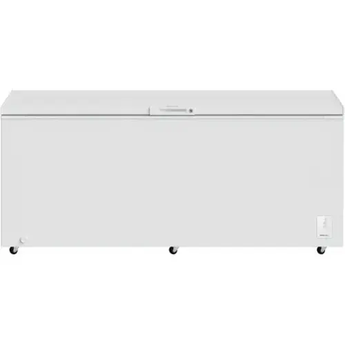Front. Frigidaire - 25 cu. ft. Convertible Garage Ready Chest Freezer - White.