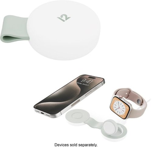 Twelve South ButterFly SE 2-in-1  Qi2 Travel Charger - White GLOBAL SHIPPING