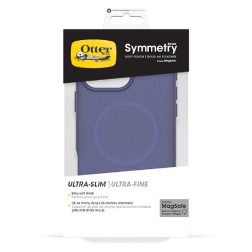 OtterBox Symmetry Series Hard Shell for MagSafe for Apple iPhone 16 Pro Max - Craft Blue GLOBAL SHIPPING
