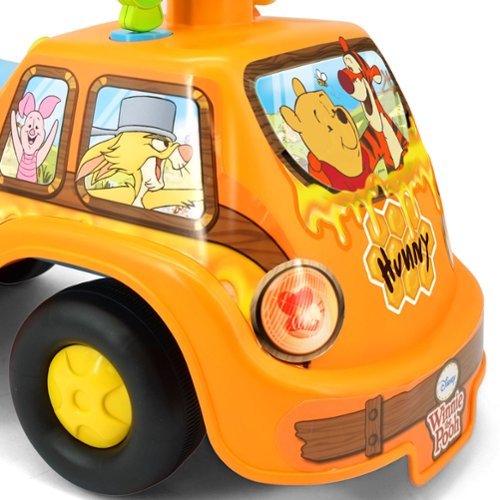 Kiddieland My First Adventure Ride-On: Pooh Honey Van WORLDWIDE DELIVERY