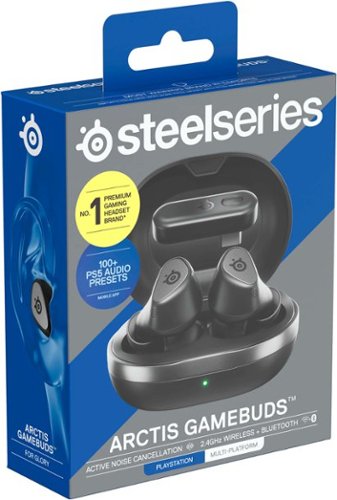 SteelSeries Arctis GameBuds True Wireless Noise Cancelling Gaming Earbuds for PS5, PS4, PC, Switch - Black BUY IN AUSTRALIA