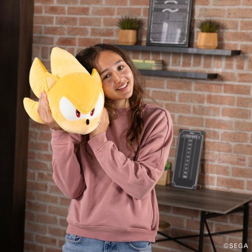 TOMY Club Mocchi Mocchi - Sonic the Hedgehog – Super Sonic 15 Mega Plush WHERE TO BUY