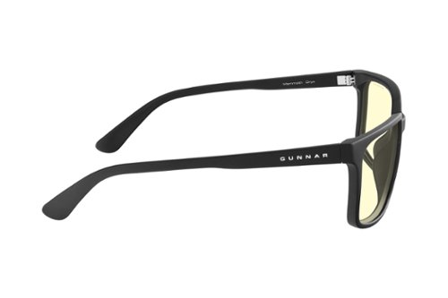 GUNNAR Mammoth Computer Glasses with Blue Light Reduction, Amber Lenses - Onyx BUY IN EUROPE