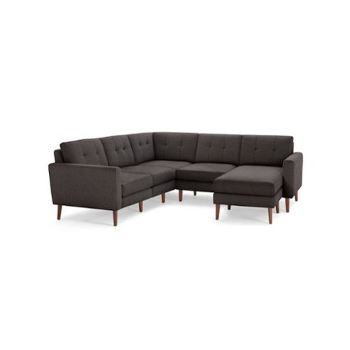 Burrow - Mid-Century Nomad 5-Seat Corner Sectional with Chaise