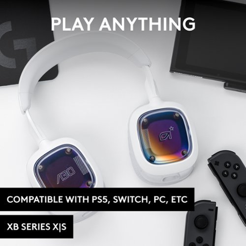 Astro Gaming A30 Wireless Gaming Headset for PS5, PS4, Nintendo Switch, PC, Mobile - White WORLDWIDE DELIVERY