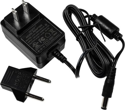 HQRP - AC Adapter for DYMO LabelManager 160, 210D, 220P, 350, 400, 450, 500, PC II Electronic Labelmaker Labeling System-Front_Standard 