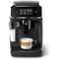 Philips - 2200 Series Fully Automatic Espresso Machine with LatteGo - Black-Front_Standard