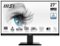 MSI - PRO MP273A 27" IPS LCD FHD 100Hz 1ms FreeSync Monitor ,Built-in Speakers (DisplayPort, HDMI,VGA port) - Black-Front_Standard