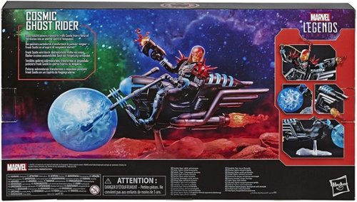 Marvel Legends 6 Inch Figure & Vehicle | Cosmic Ghost Rider Black