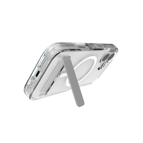 ZAGG Crystal Palace Snap MagSafe Compatible Case w/ Kickstand for Apple iPhone 17 - Clear BUY IN JAPAN