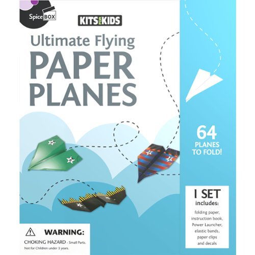 Spice Box Ultimate Flying Paper Planes GLOBAL SHIPPING