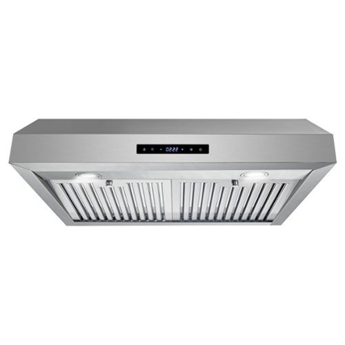COSMO - 30 inches - Convertible - Under cabinet Range Hood - Stainless Steel-Front_Standard 