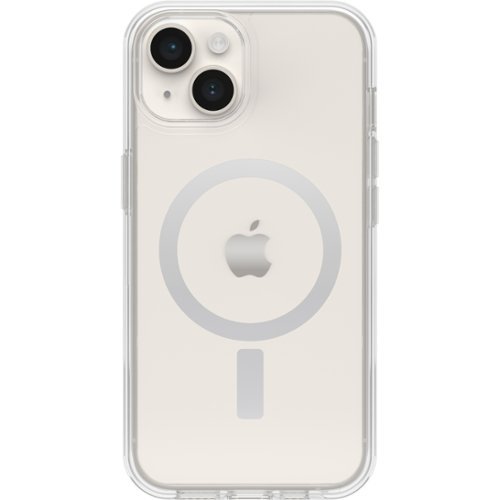 OtterBox - Symmetry Series+ for MagSafe Hard Shell for Apple iPhone 14 and Apple iPhone 13 - Clear