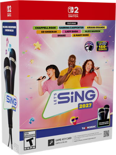 Let's Sing 2027 2 Mic Bundle - Nintendo Switch 2