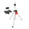 5 CORE - Speaker Stand Adjustable PA DJ Tripod Studio Monitor Stands w 35mm Insert-SS ECO 1PK WH WoB - White-Front_Standard