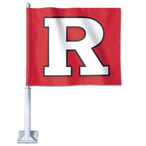 WinCraft - Rutgers Scarlet Knights Double-Sided Car Flag - Multicolor-Front_Standard 
