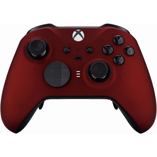 Custom Controllerzz - Custom Elite Series 2 Wireless Controller for Xbox Series X, Xbox Series S, Xbox One - Red-Front_Standard 